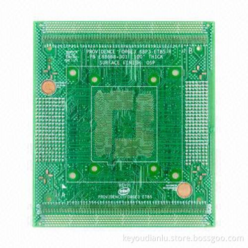 FR4 based 4 layers PCB with immersed gold